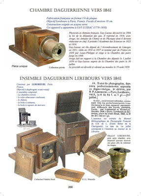 1839, le Daguerréotype. Avènement de la photographie