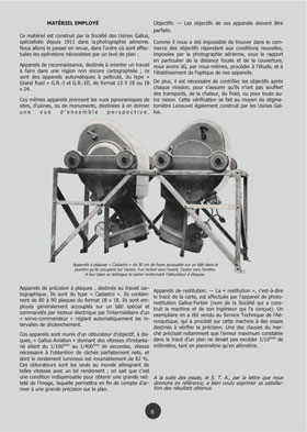 L'Aérophotographie, cartes, levés de plans, cadastre
