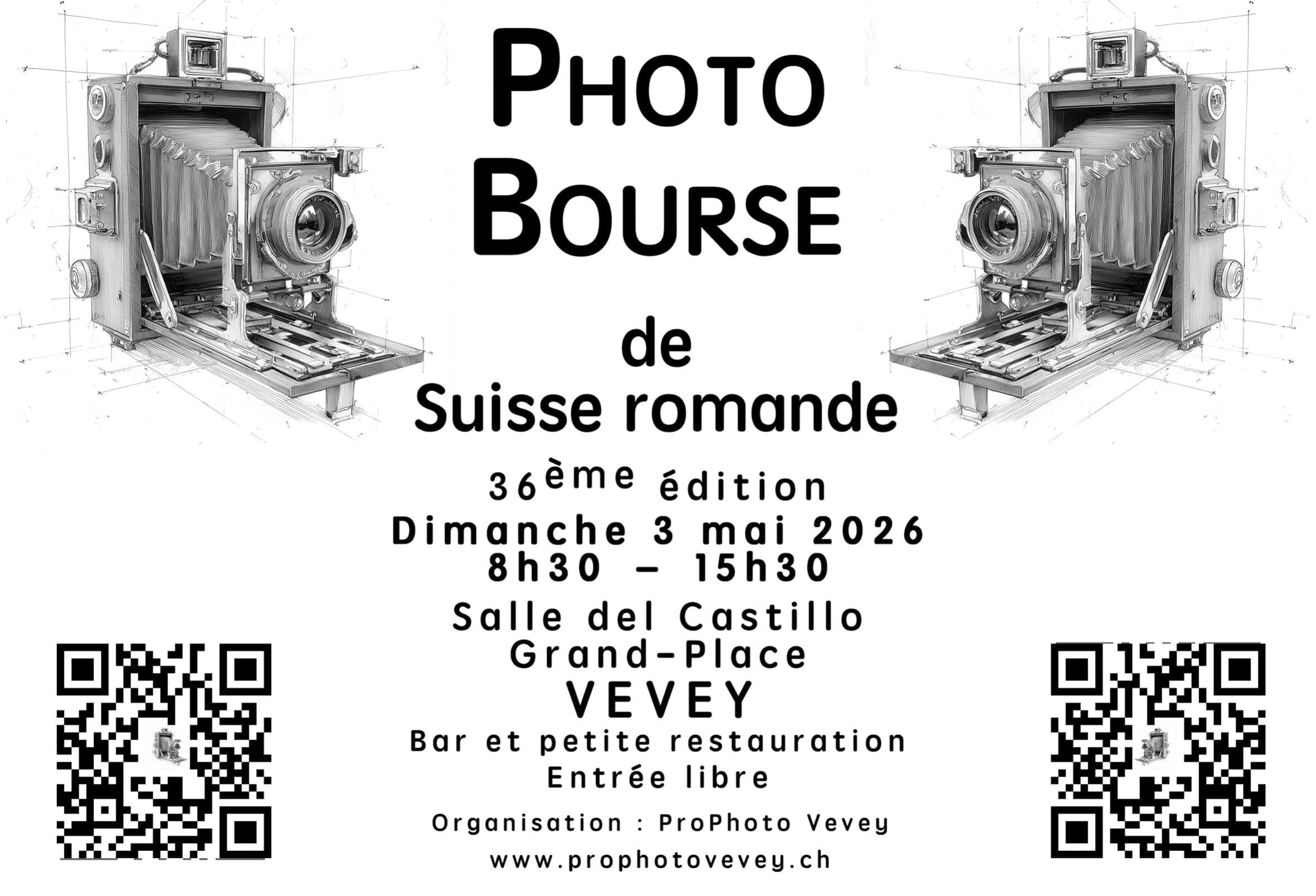 Vevey, Photo bourse de Suisse Romande