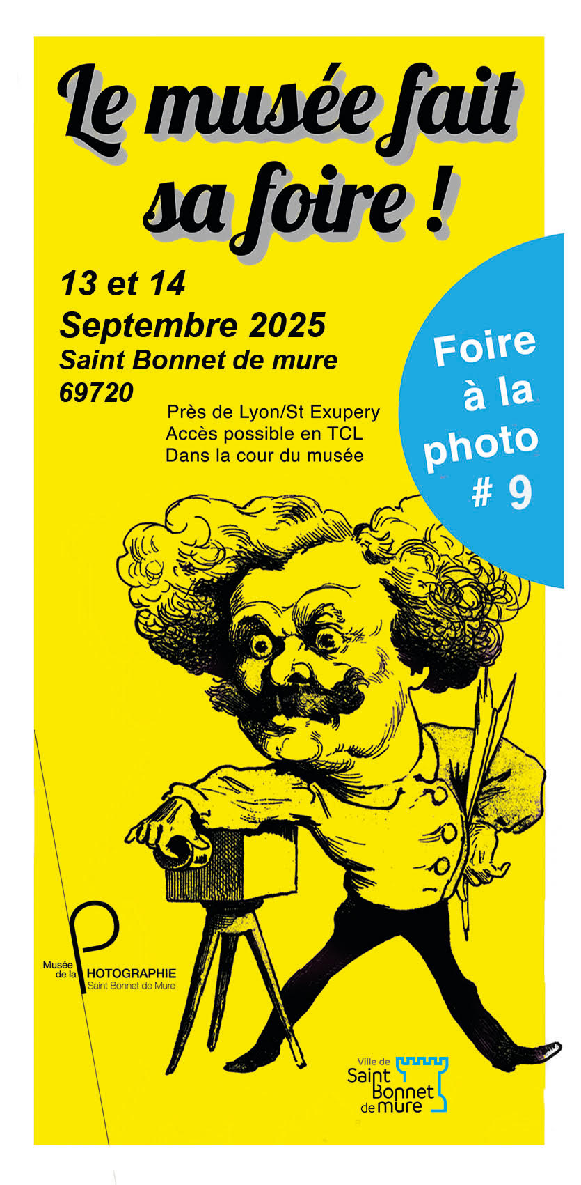 Saint-Bonnet de Mure, 9ème Foire de la Maison de la Photo, 13 et 14 septembre 2025