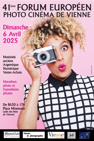 41ème Forum Européen Photo Cinéma de Vienne dimanche 6 avril 2025