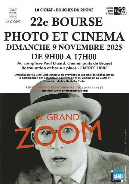 La Ciotat, 10 novembre 2024 - 21e Brocante Photo et Cinéma