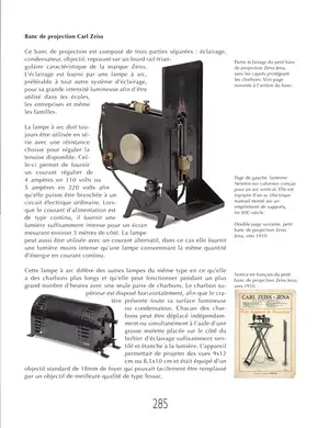 Projections Molteni 3, éclairages