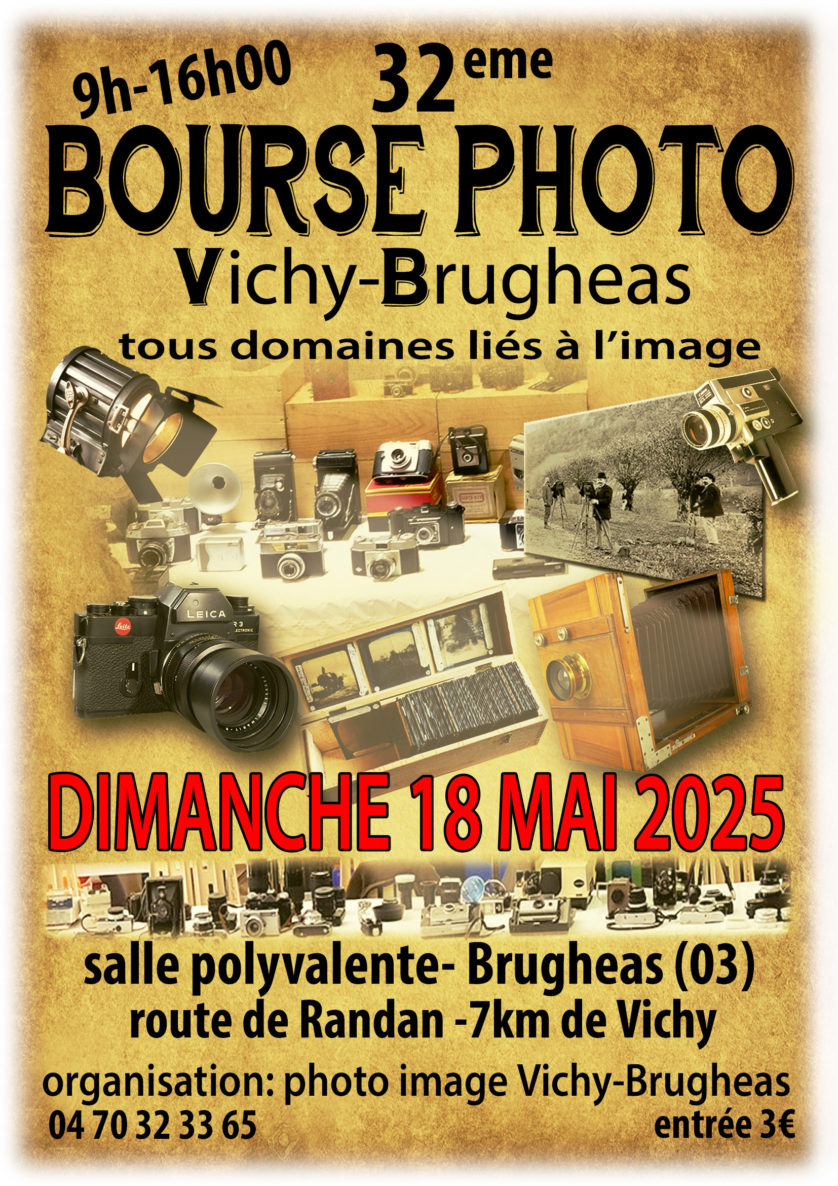Vichy-Brugheas, 18 mai 2025 - 32e Bourse Photo