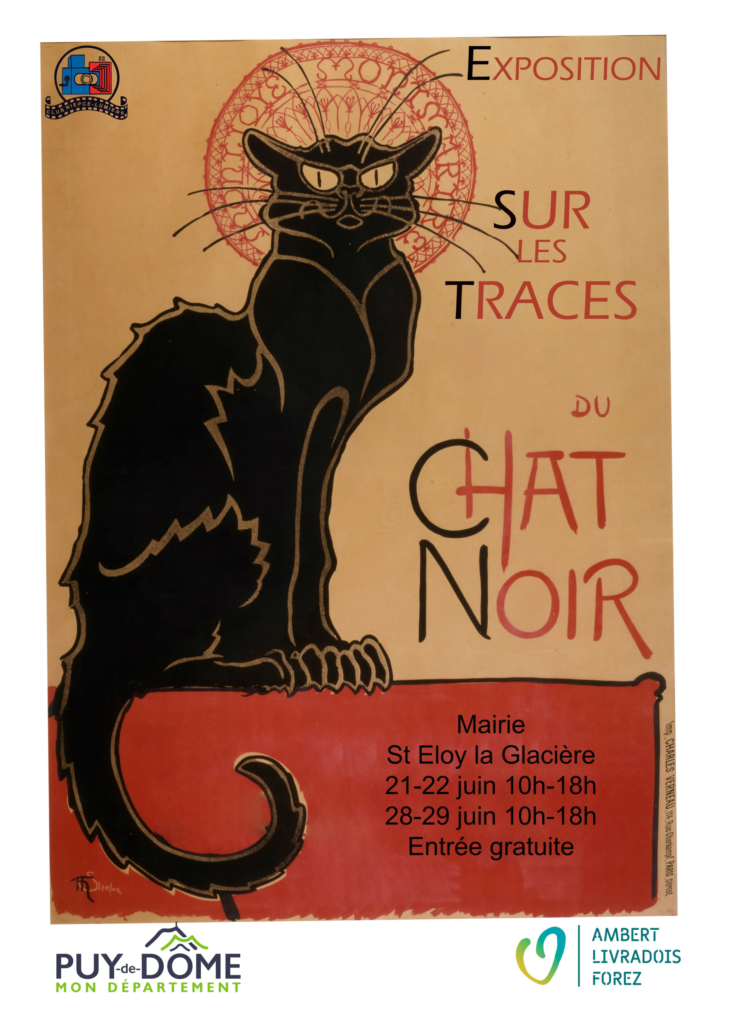 Exposition : Sur les traces du Chat-noir