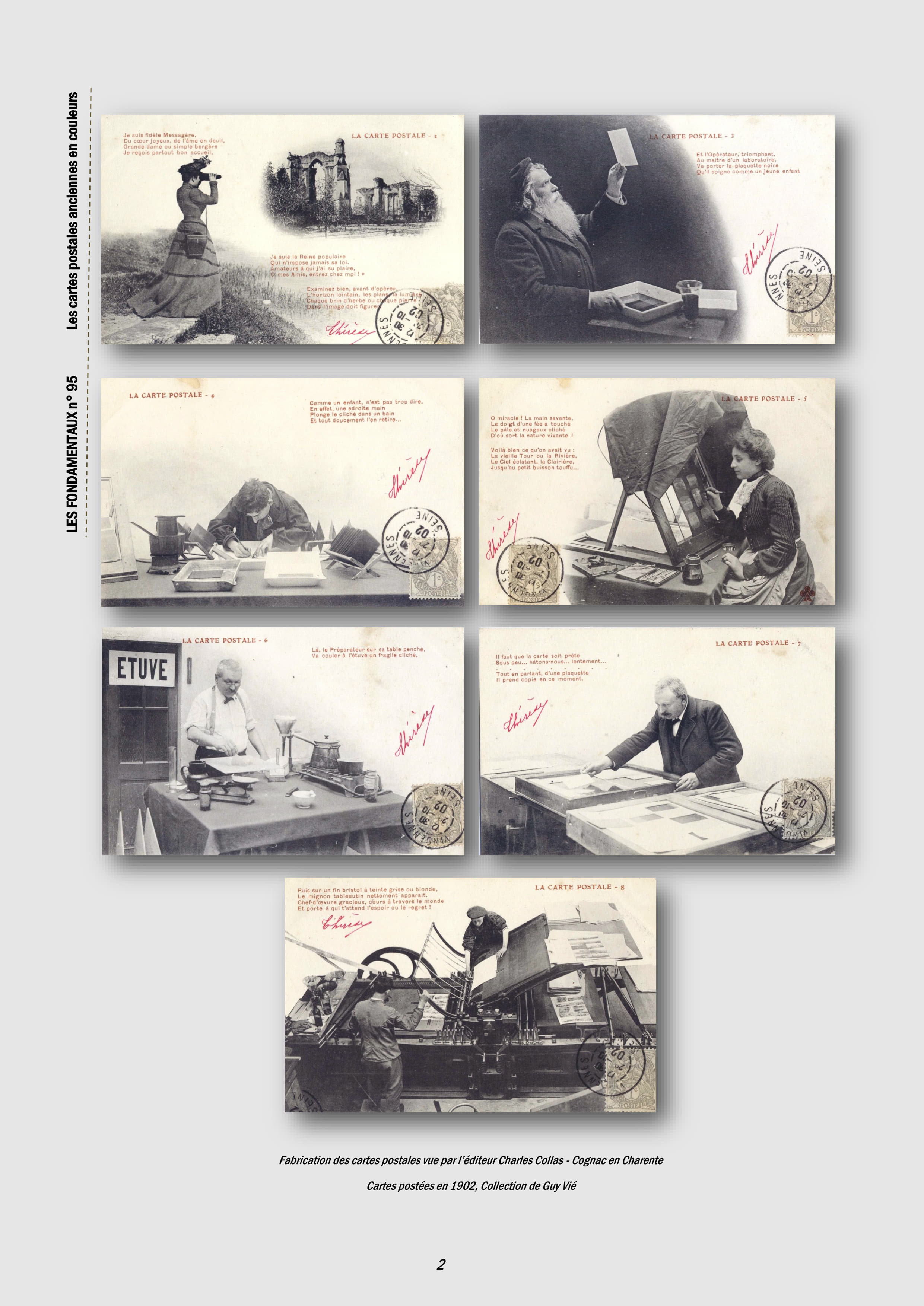 95 - Les cartes postales anciennes en couleurs