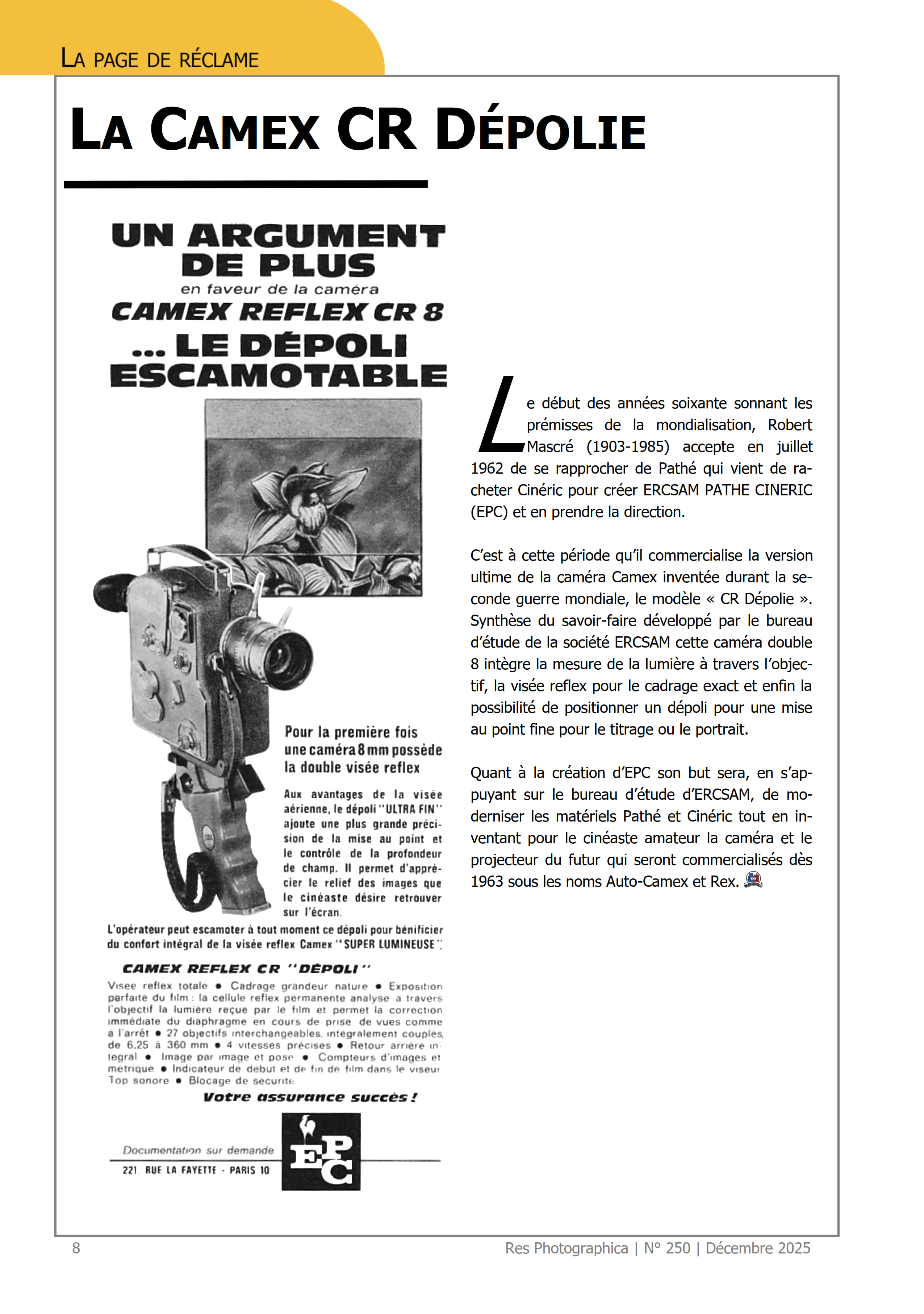 Res Photographica 250